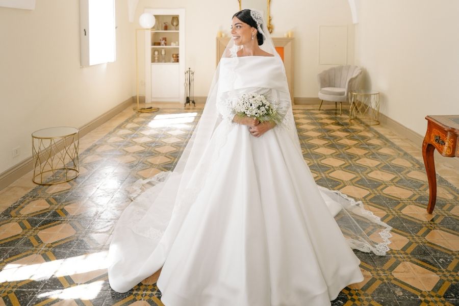 MATRIMONI MASSERIA PALESI - PREPARAZIONE NEL PALAZZO