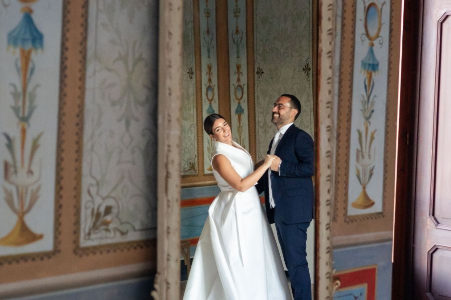 MATRIMONI MASSERIA PALESI - PREPARAZIONE NEL PALAZZO